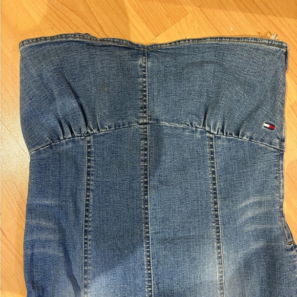 Tommy Hilfiger Jeans Maxi Strapless Dress - Picture 2 of 9